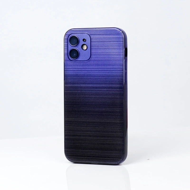 قاب PC براق محافظ لنزدار دو رنگ iPhone 12