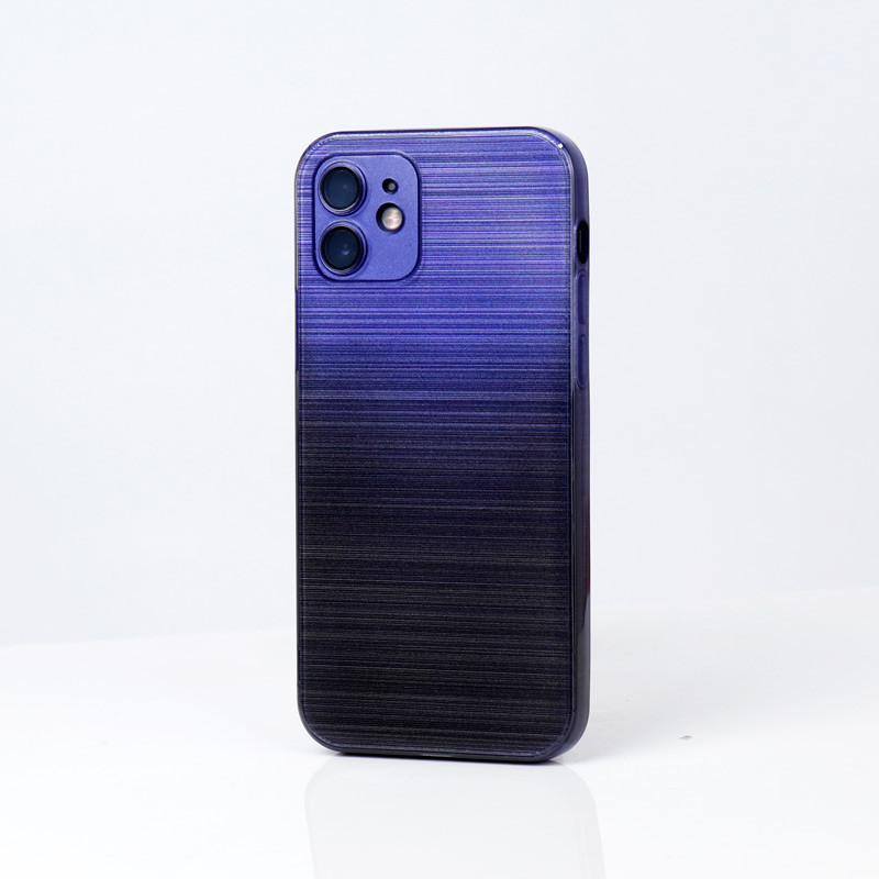 قاب PC براق محافظ لنزدار دو رنگ iPhone 12
