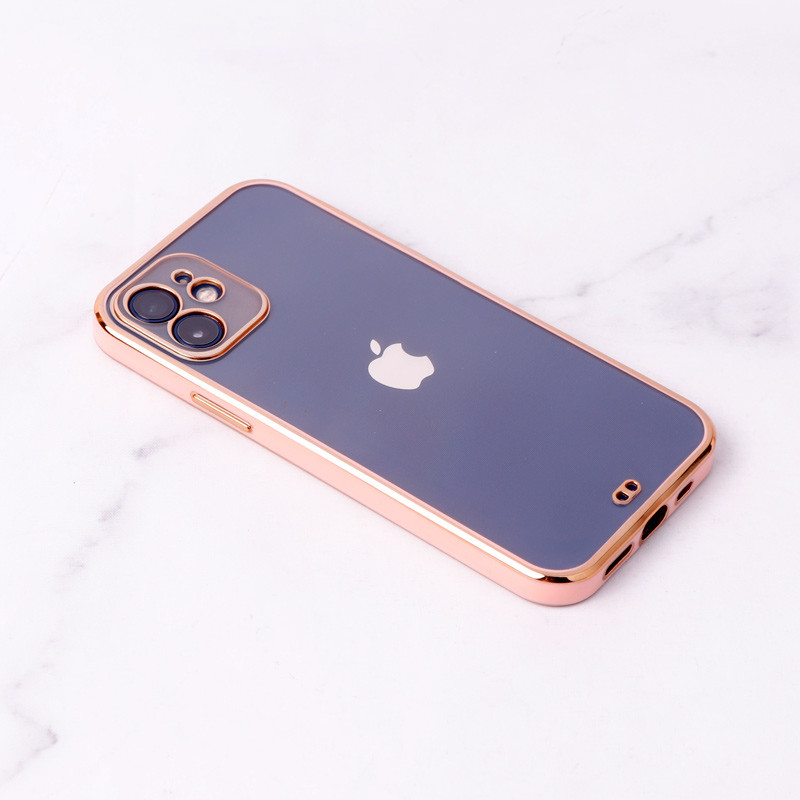 قاب ژله ای دور رنگی محافظ لنزدار iPhone 12