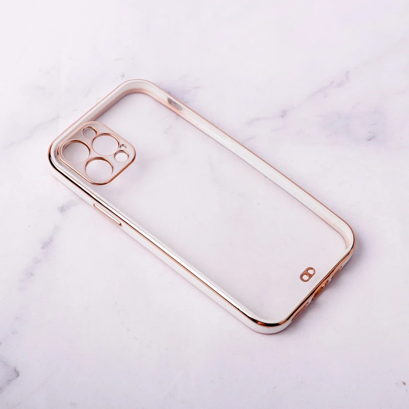 قاب ژله ای دور رنگی محافظ لنزدار iPhone 12 Pro