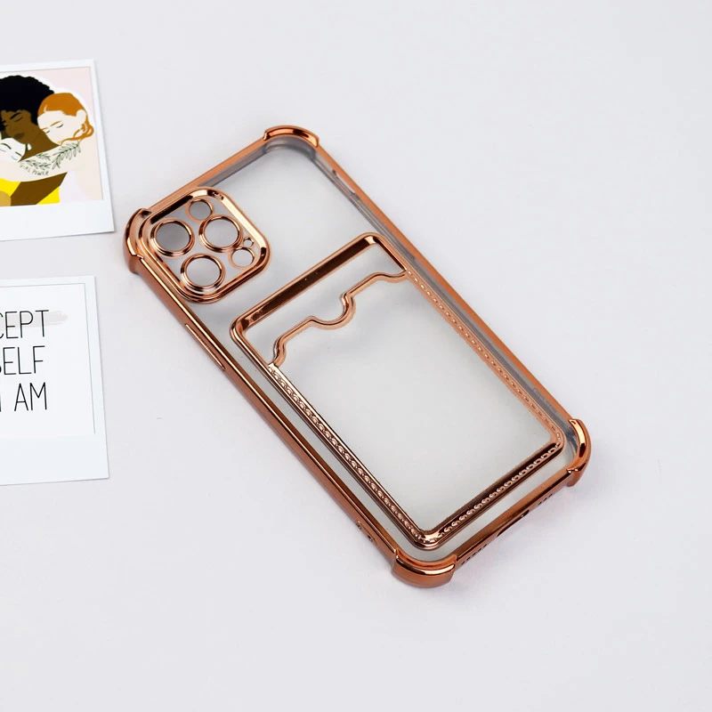 قاب محافظ لنزدار شفاف جاکارتی دار iPhone 12 Pro