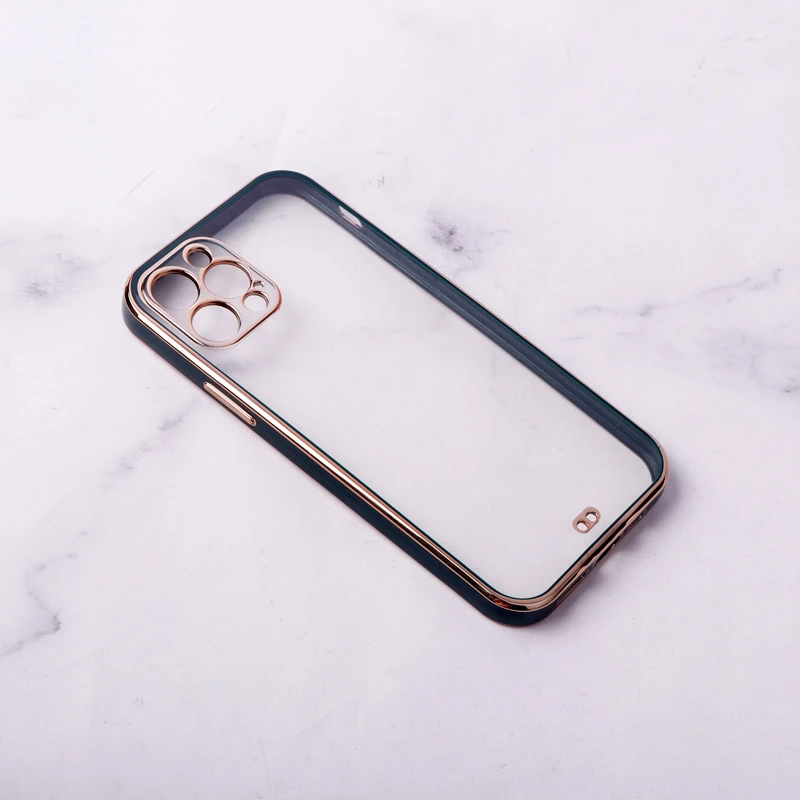 قاب ژله ای دور رنگی محافظ لنزدار iPhone 12 Pro