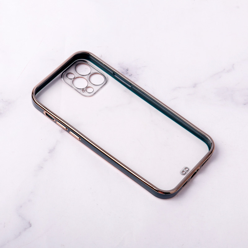 قاب ژله ای دور رنگی محافظ لنزدار iPhone 12 Pro