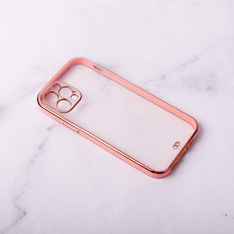 قاب ژله ای دور رنگی محافظ لنزدار iPhone 12 Pro
