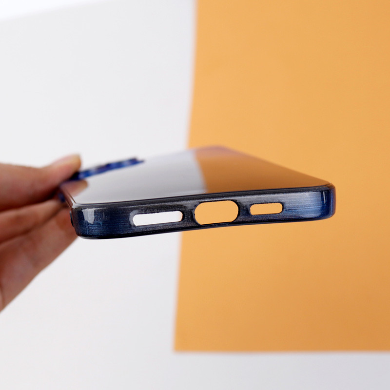 قاب PC براق محافظ لنزدار دو رنگ iPhone 12 Pro Max