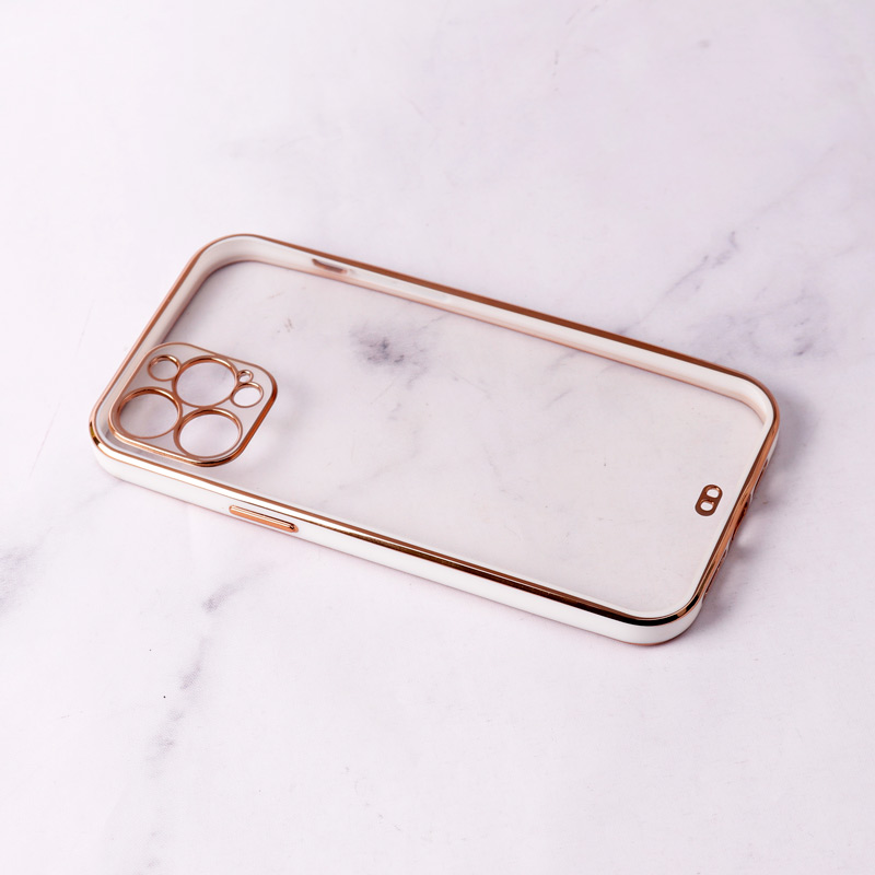قاب ژله ای دور رنگی محافظ لنزدار iPhone 12 Pro Max