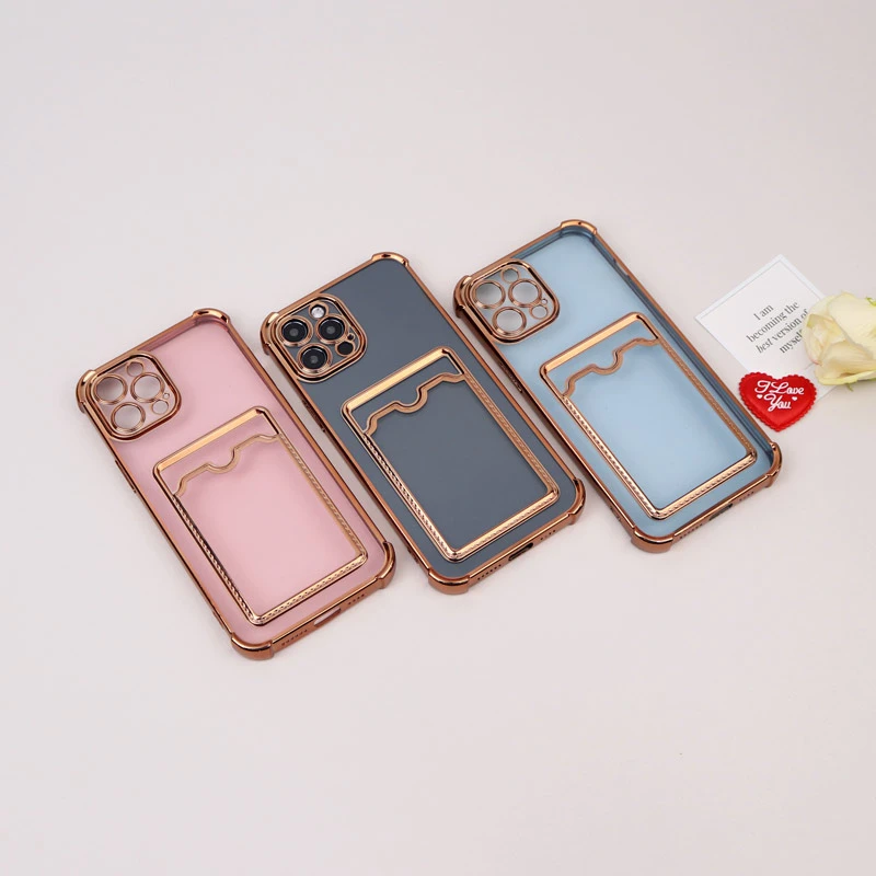 قاب محافظ لنزدار شفاف جاکارتی دار iPhone 12 Pro Max