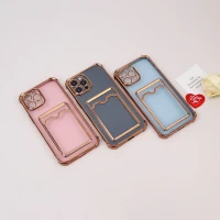 قاب محافظ لنزدار شفاف جاکارتی دار iPhone 12 Pro Max