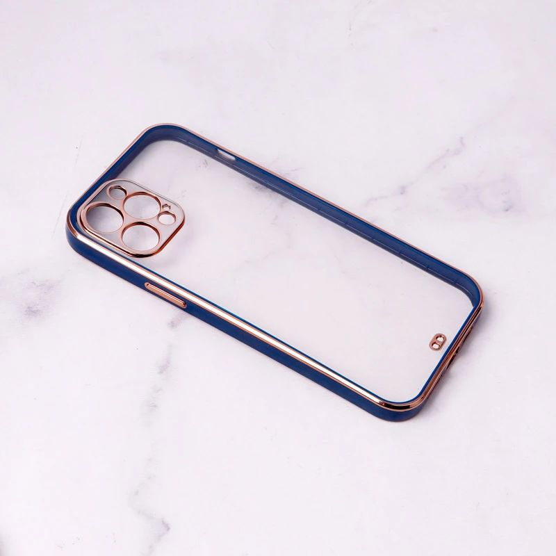 قاب ژله ای دور رنگی محافظ لنزدار iPhone 12 Pro Max