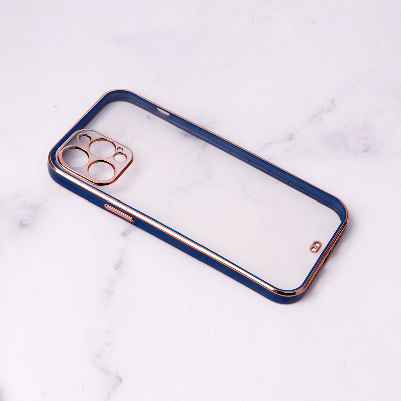 قاب ژله ای دور رنگی محافظ لنزدار iPhone 12 Pro Max