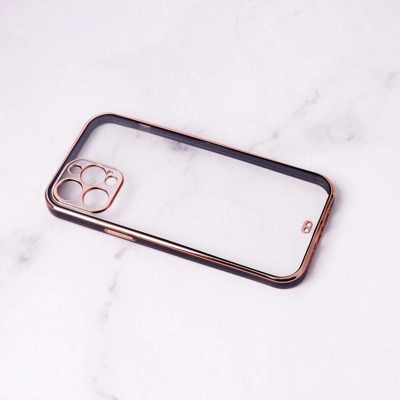 قاب ژله ای دور رنگی محافظ لنزدار iPhone 12 Pro Max