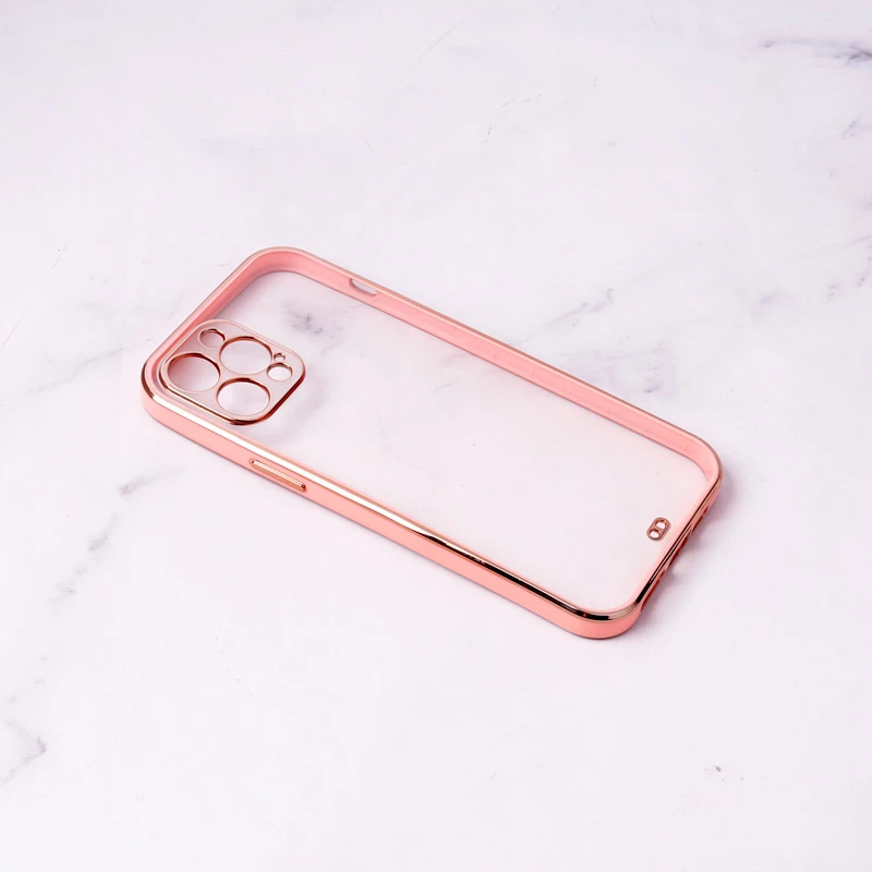 قاب ژله ای دور رنگی محافظ لنزدار iPhone 12 Pro Max