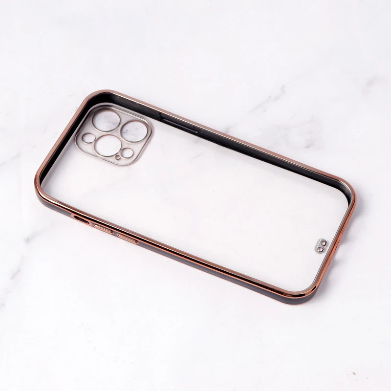 قاب ژله ای دور رنگی محافظ لنزدار iPhone 12 Pro Max