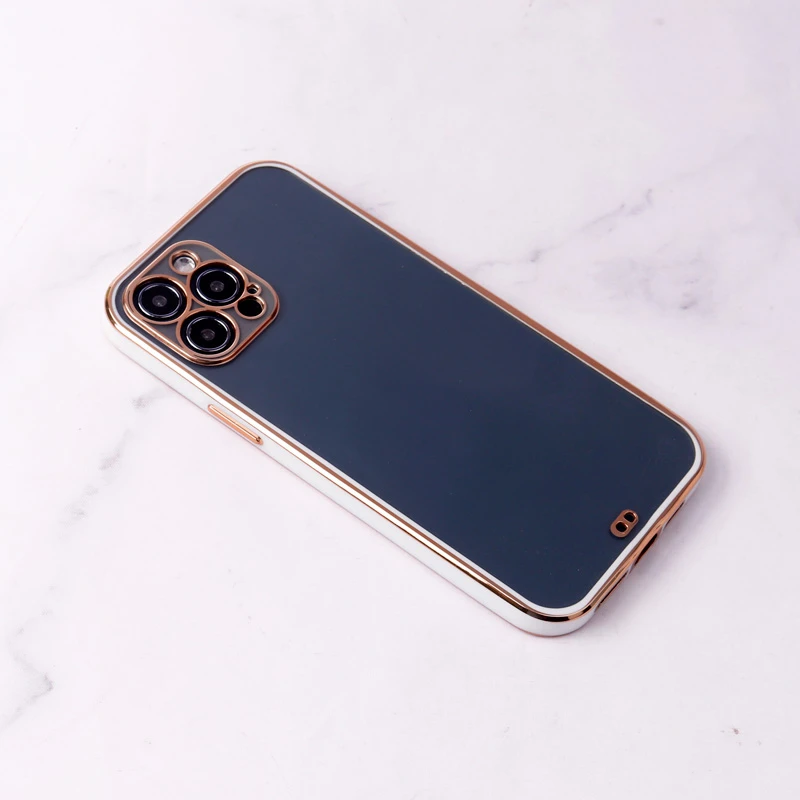 قاب ژله ای دور رنگی محافظ لنزدار iPhone 12 Pro Max