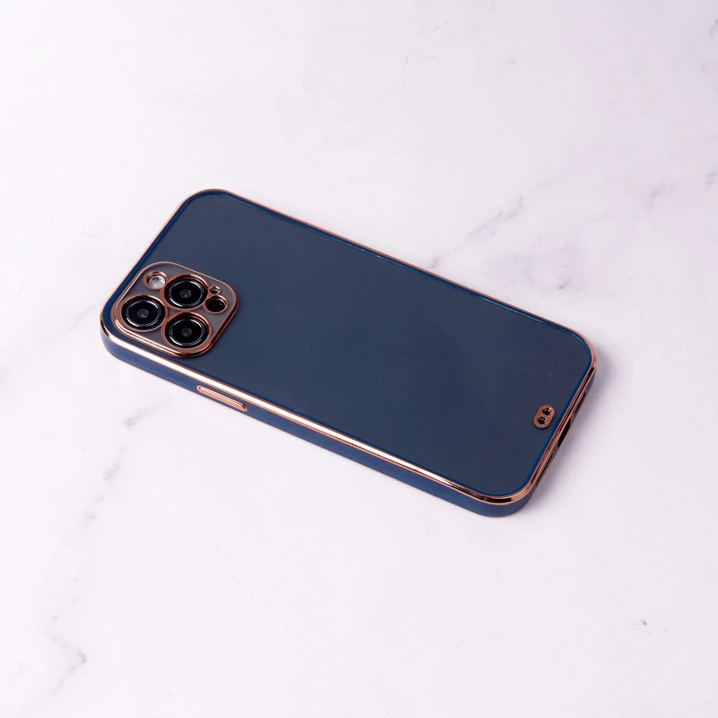 قاب ژله ای دور رنگی محافظ لنزدار iPhone 12 Pro Max