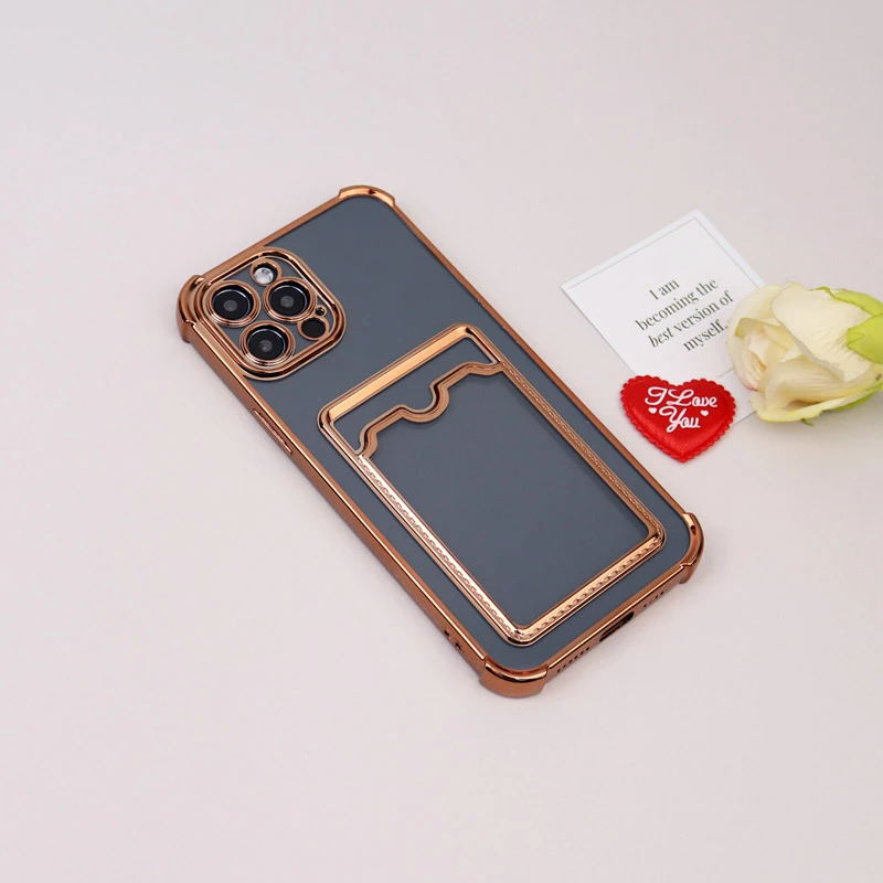قاب محافظ لنزدار شفاف جاکارتی دار iPhone 12 Pro Max