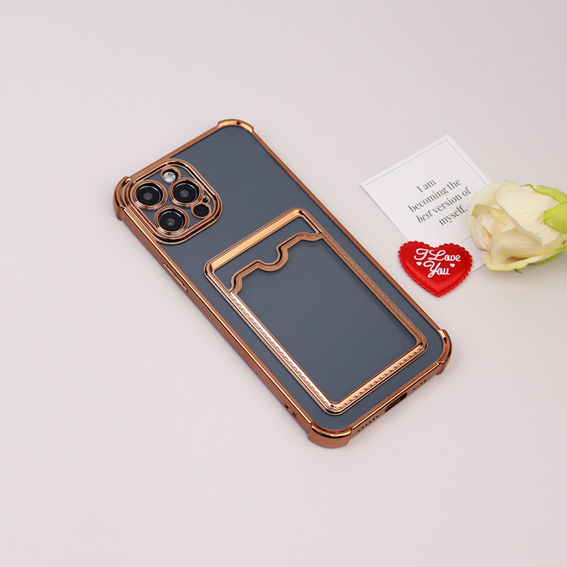 قاب محافظ لنزدار شفاف جاکارتی دار iPhone 12 Pro Max