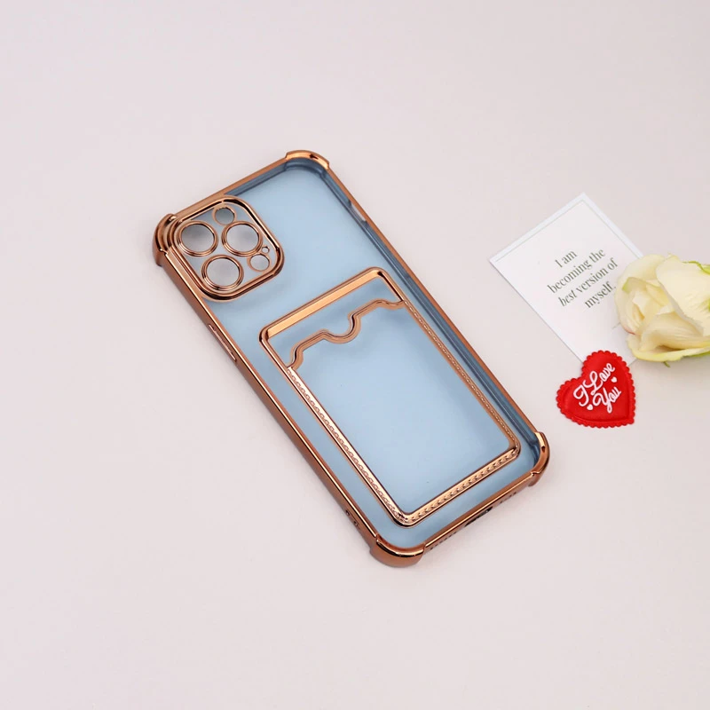 قاب محافظ لنزدار شفاف جاکارتی دار iPhone 12 Pro Max