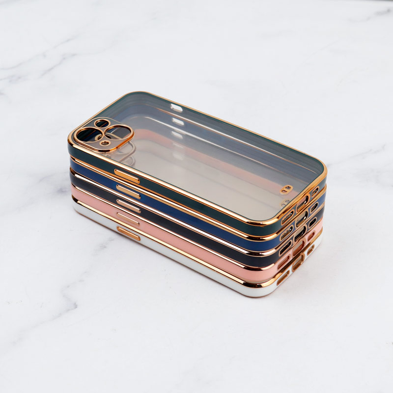 قاب ژله ای دور رنگی محافظ لنزدار iPhone 13