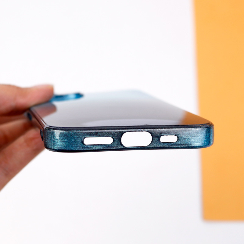 قاب PC براق محافظ لنزدار دو رنگ iPhone 13