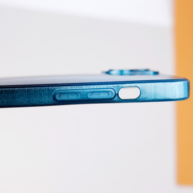 قاب PC براق محافظ لنزدار دو رنگ iPhone 13