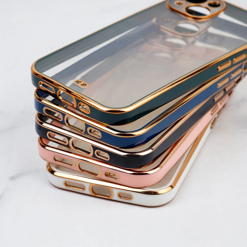 قاب ژله ای دور رنگی محافظ لنزدار iPhone 13
