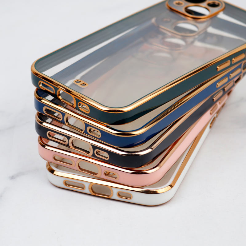 قاب ژله ای دور رنگی محافظ لنزدار iPhone 13