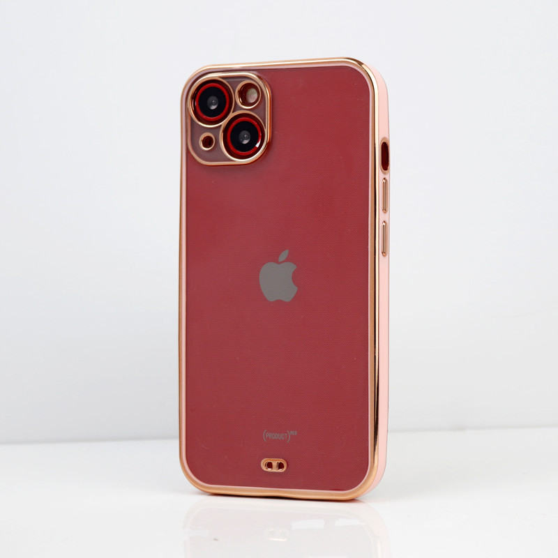 قاب ژله ای دور رنگی محافظ لنزدار iPhone 13