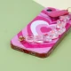 قاب طرحدار محافظ لنزدار + بند آویز iPhone 13