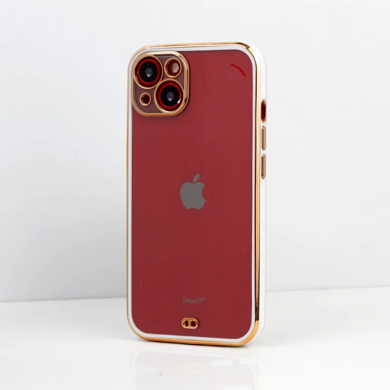 قاب ژله ای دور رنگی محافظ لنزدار iPhone 13