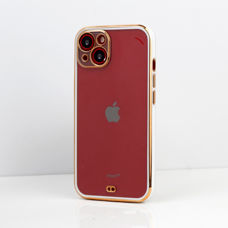 قاب ژله ای دور رنگی محافظ لنزدار iPhone 13
