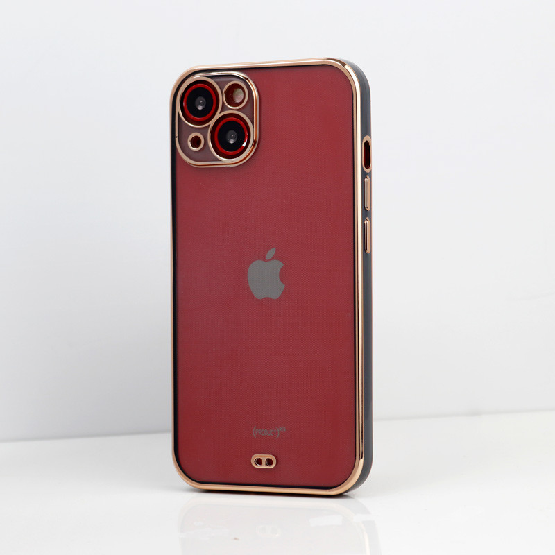 قاب ژله ای دور رنگی محافظ لنزدار iPhone 13