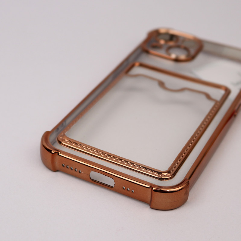 قاب محافظ لنزدار شفاف جاکارتی دار iPhone 13