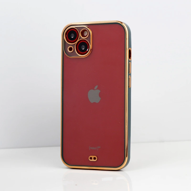 قاب ژله ای دور رنگی محافظ لنزدار iPhone 13