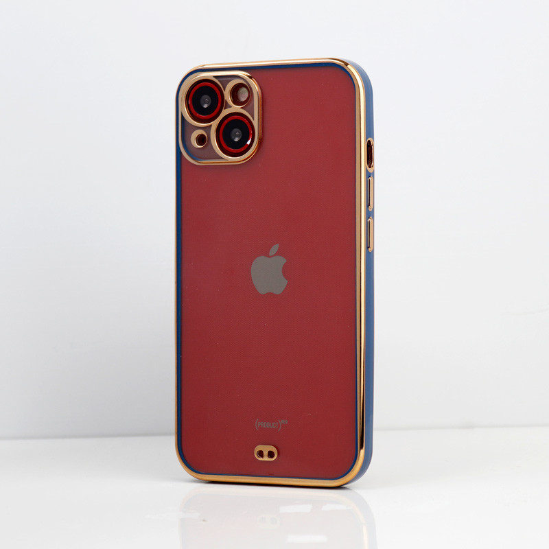 قاب ژله ای دور رنگی محافظ لنزدار iPhone 13