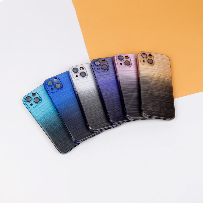قاب PC براق محافظ لنزدار دو رنگ iPhone 13