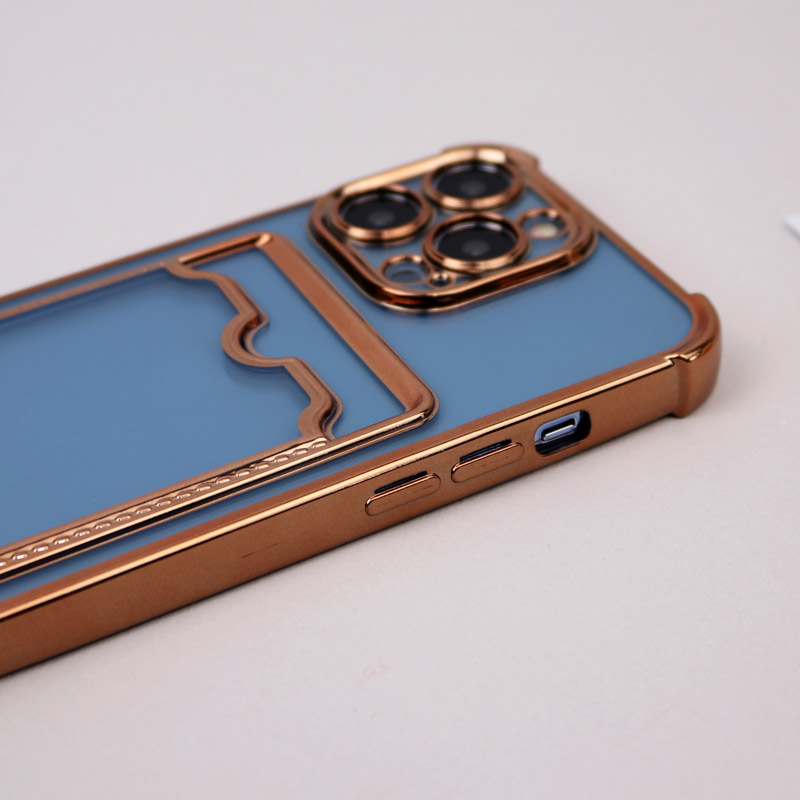 قاب محافظ لنزدار شفاف جاکارتی دار iPhone 13 Pro