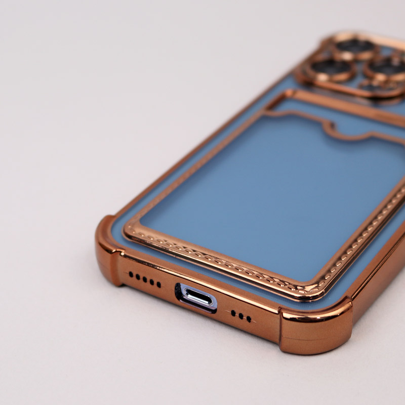 قاب محافظ لنزدار شفاف جاکارتی دار iPhone 13 Pro