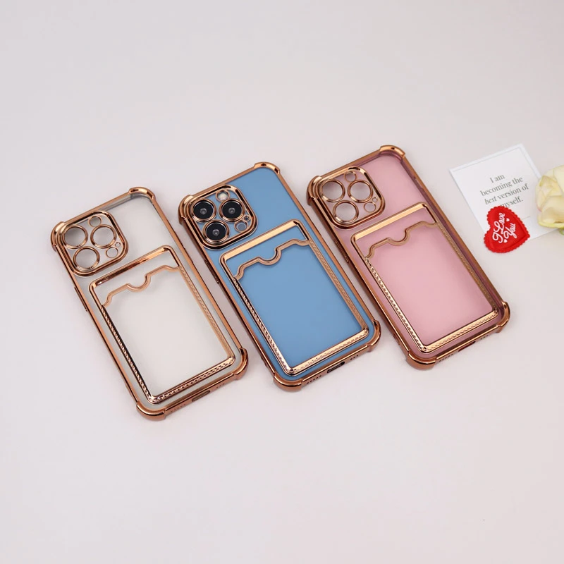 قاب محافظ لنزدار شفاف جاکارتی دار iPhone 13 Pro