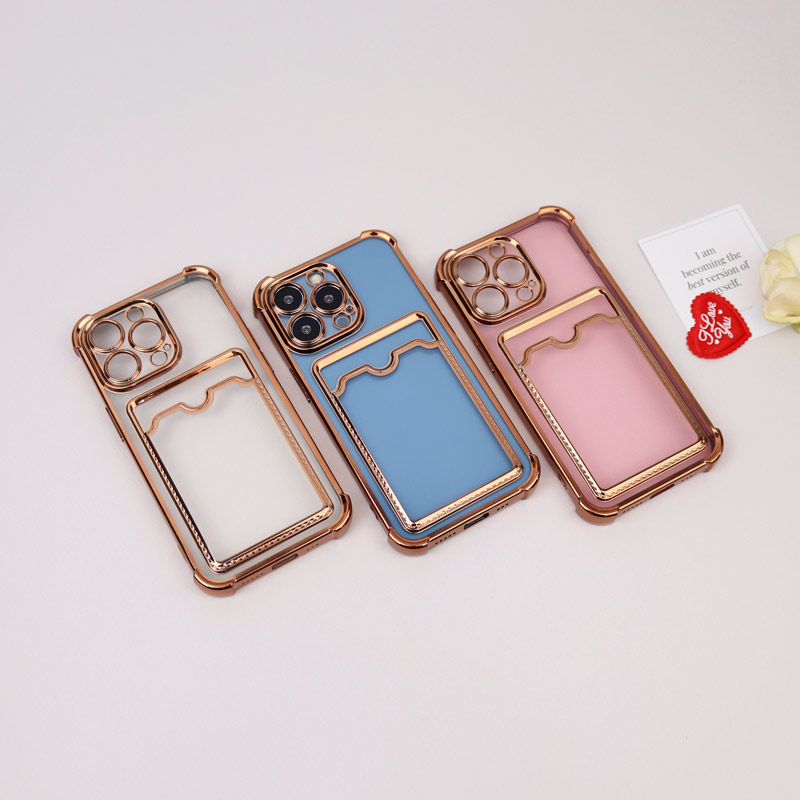 قاب محافظ لنزدار شفاف جاکارتی دار iPhone 13 Pro