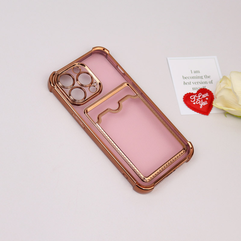 قاب محافظ لنزدار شفاف جاکارتی دار iPhone 13 Pro