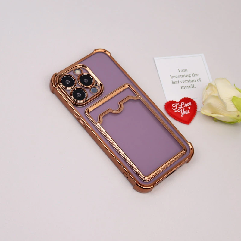 قاب محافظ لنزدار شفاف جاکارتی دار iPhone 13 Pro