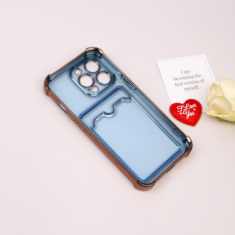 قاب محافظ لنزدار شفاف جاکارتی دار iPhone 13 Pro