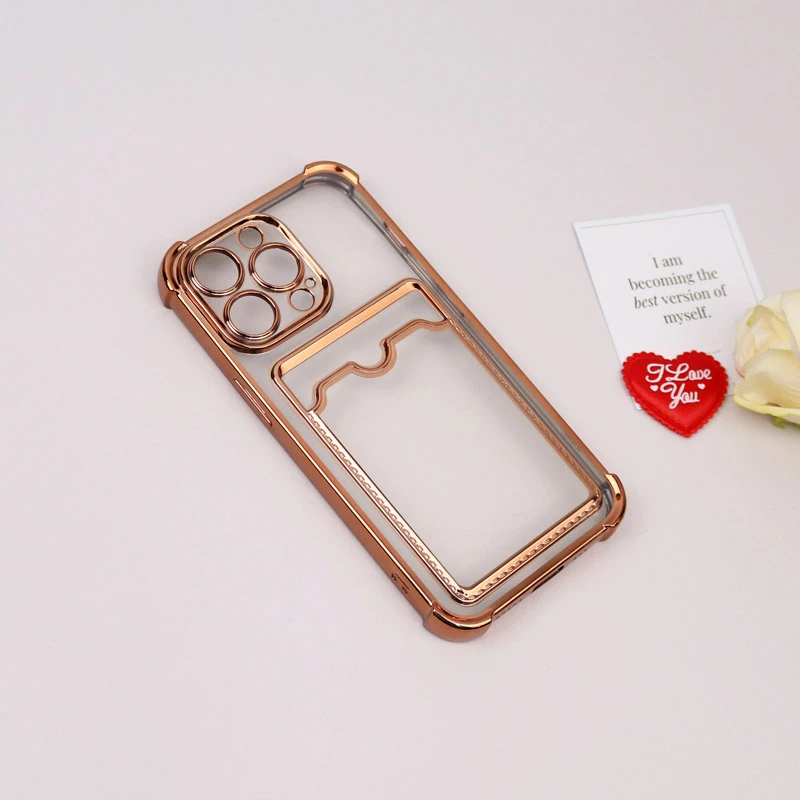 قاب محافظ لنزدار شفاف جاکارتی دار iPhone 13 Pro
