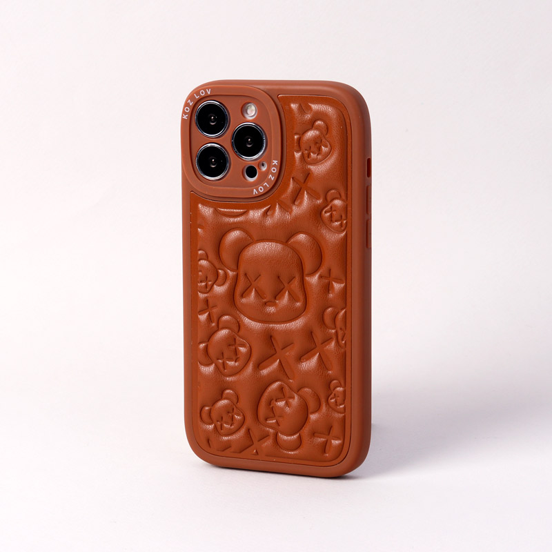قاب چرمی Kozlov محافظ لنزدار iPhone 13 Pro Max