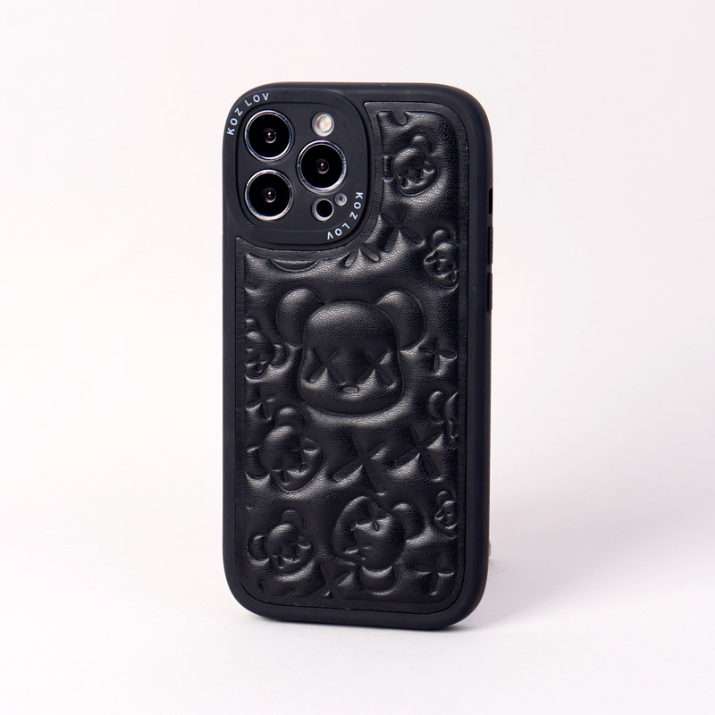 قاب چرمی Kozlov محافظ لنزدار iPhone 13 Pro Max