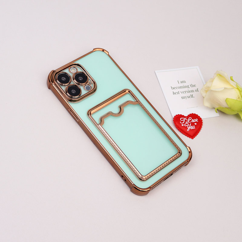 قاب محافظ لنزدار شفاف جاکارتی دار iPhone 13 Pro Max