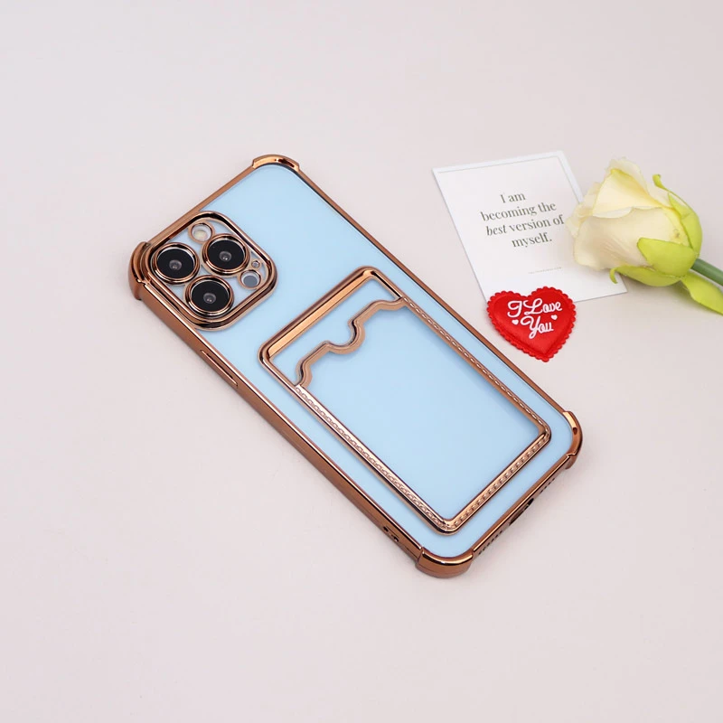 قاب محافظ لنزدار شفاف جاکارتی دار iPhone 13 Pro Max