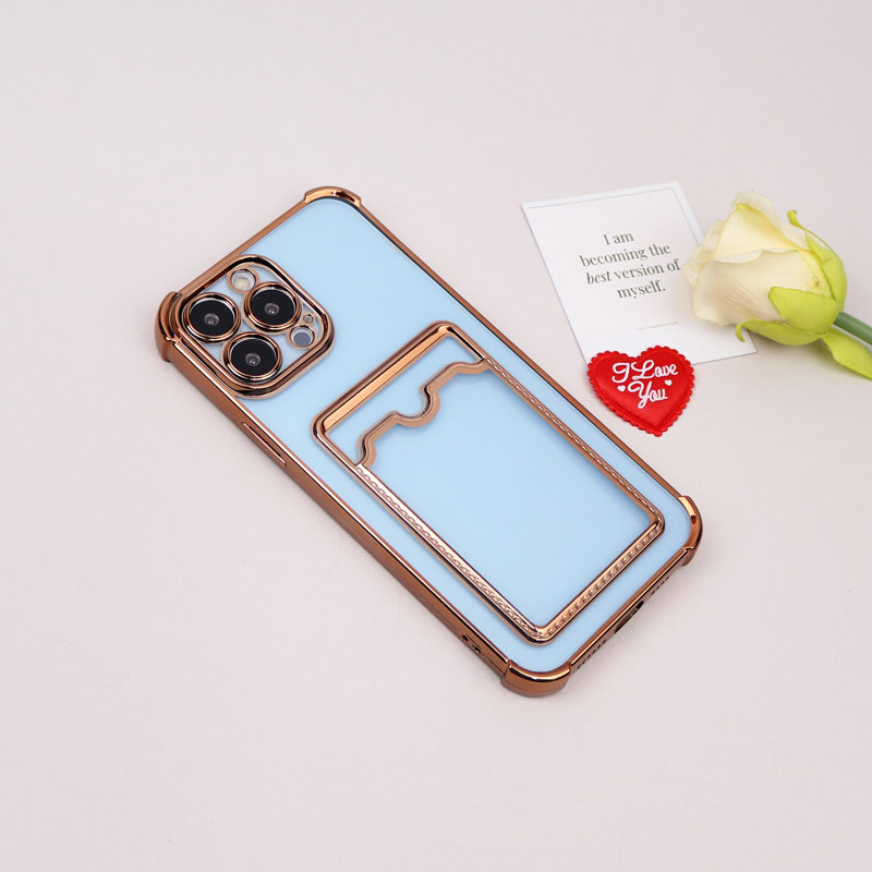 قاب محافظ لنزدار شفاف جاکارتی دار iPhone 13 Pro Max