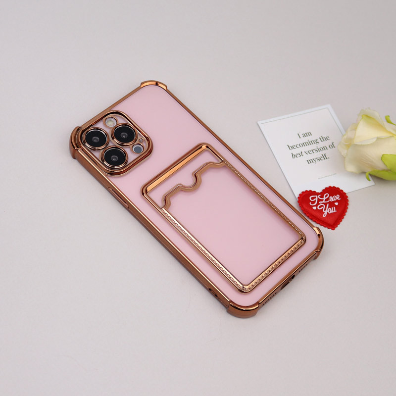 قاب محافظ لنزدار شفاف جاکارتی دار iPhone 13 Pro Max